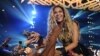 Singer Beyonce performs during her "Mrs. Carter Show World Tour 2013", June 29, 2013, in Las Vegas, Nevada. 