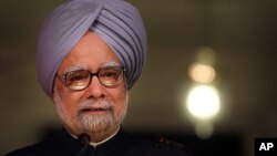 Indian Prime Minister Manmohan Singh in New Delhi, May 22, 2013 file photo.