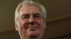 Presidential candidate Milos Zeman reacts after the announcement of the preliminary results of the presidential elections in Prague, Czech Republic, January 26, 2013.