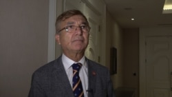 Professor Mesut Casin, a Turkish Presidential foreign policy advisor, says President Erdogan's meeting with President Trump offers the chance of a reset in bilateral relations. (Dorian Jones/VOA)