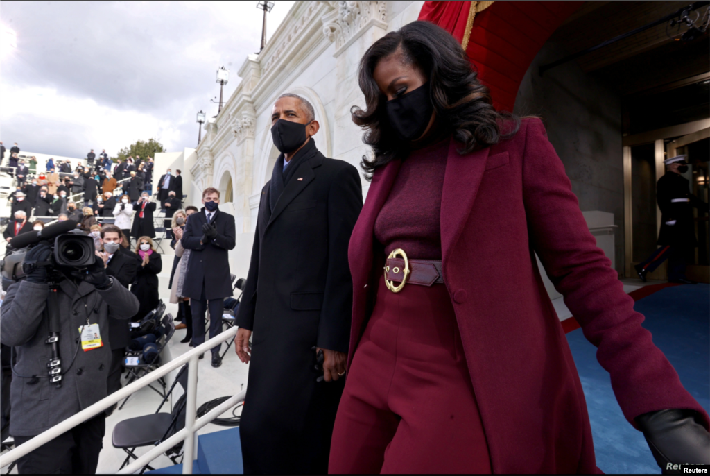 Obama&nbsp; ya iso wurin rantsar da Joe Biden da Kamilla Haris