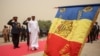 Leprésident tchadien Mahamat Idriss Deby Itno lors de son inauguration en mai 2024/