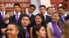 清华大学一些外国留学生合影 （2016年9月10日）
