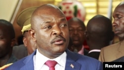 Le président du Burundi Pierre Nkurunziza, 23 février 2016.