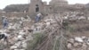 When this home in Hajar Aukaish, Yemen, was bombed, four children, for women and two men were killed. The victims were among thousands of civilians that have been killed in Yemen’s war this year alone. (VOA/A. Mojalli)
