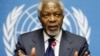 ကုလသမဂ္ဂ အတွင်းရေးမှူးချုပ်ဟောင်း Kofi Annan။ 