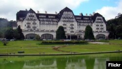 FILE - The Quitandinha Palace is a palace located in Petrópolis, Brazil, June 27, 2009 (R. Soldon)