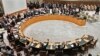 Security Council members vote for tough new sanctions against North Korea after its latest nuclear test, U.N. headquarters, New York, March 7, 2013.
