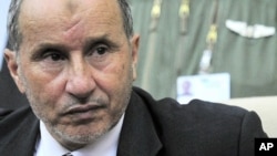 Mustafa Abdel Jalil, top rebel leader and chairman of the Libyan National Transitional Council, (file photo)