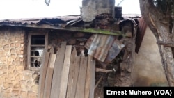 A Bukavu après le tremblement de terre du 7 août
(VOA/Ernest Muhero) 