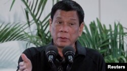 Presiden Filipina Rodrigo Duterte kembali mengecam Presiden AS Barack Obama