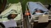 Newborn babies are seen in a government hospital in Harare, July 19, 2011.