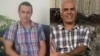 بهروز احسانی (سمت راست) و مهدی حسنی، دو زندانی سیاسی اعدام شده در ایران