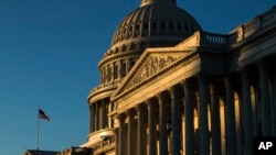 Gedung Capitol AS pada Rabu, 18 Desember 2019, di Washington. (Foto: AP)