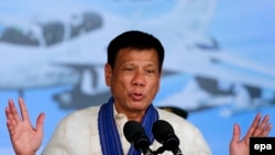Presiden Filipina, Rodrigo Duterte (Foto: dok).